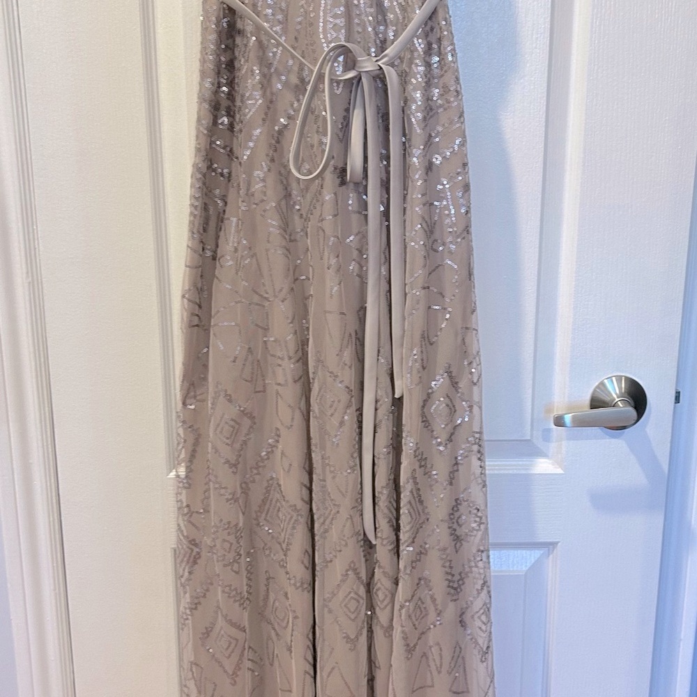 Glamorous Sequin Embellished Gown